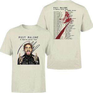 Posts Malones Twelve Carat Tour 2022 T-Shirt