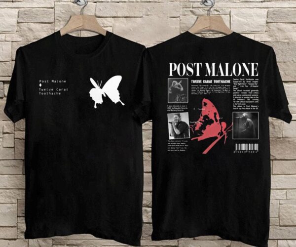 Rapper Posty Concert Shirt 2 Side