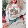 Personalized Grinch Christmas Holiday Shirt Snow Sweatshirts Family Tee Santa Sweatshirt