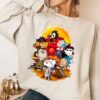 Fall Coffee Halloween Funny Stitch Sweatshirt