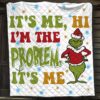 It’s Me Hi Iam The Mean One Grinch Blanket