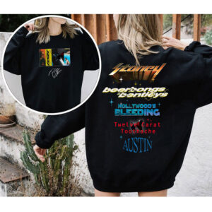 Post Malone Album Signature Sweatshirt Hoodie T-Shirt 2 side